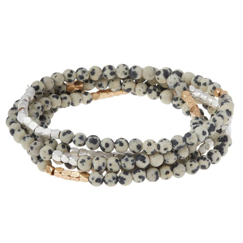 Scout Curated Wears - Stone Wrap: Dalmatian Jasper - Stone of Joy