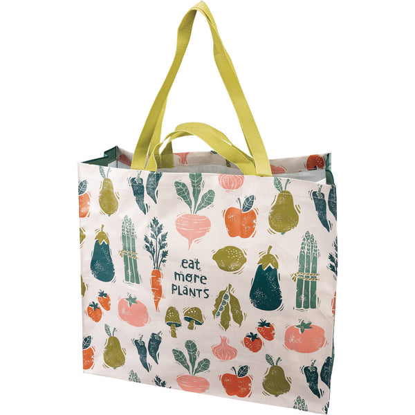 Eat More Plants Shopping Bag