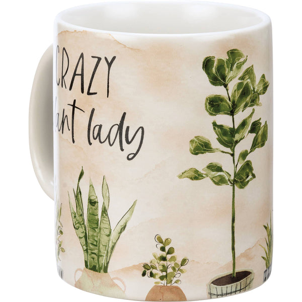 Primitives by Kathy - Crazy Plant Lady Mug