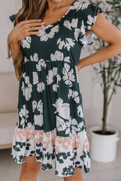 Bethie Floral Print Dress