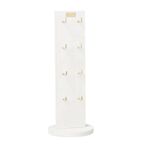 Scout Curated Wears - Narrow White Spinning Counter Display