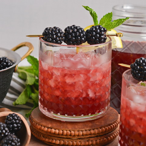Single Serve Craft Cocktails - Blackberry Bourbon Smash Single Serve Craft Cocktail