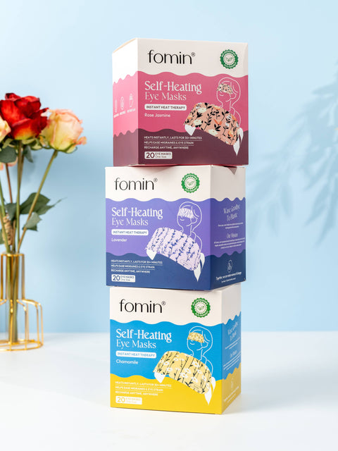 Self-Heating Eye Masks- Variety Pack