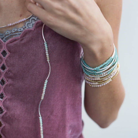 Scout Curated Wears - Scout Wrap : silver lining/gold