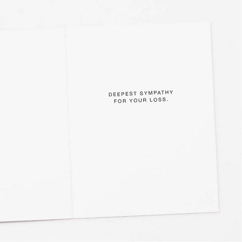 Helen Keller Quote Sympathy/Support Card