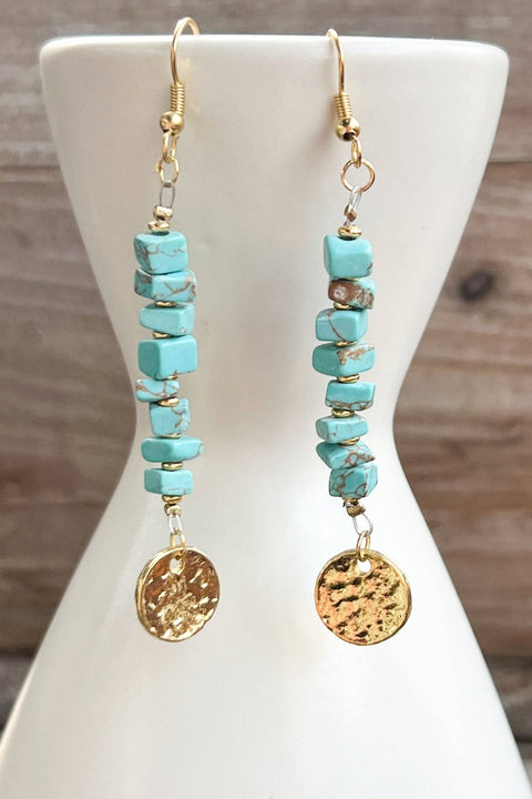 Daphne Earrings in Turquoise