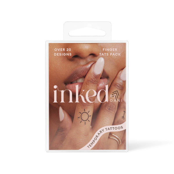 Finger Tats Temporary Tattoo Pack