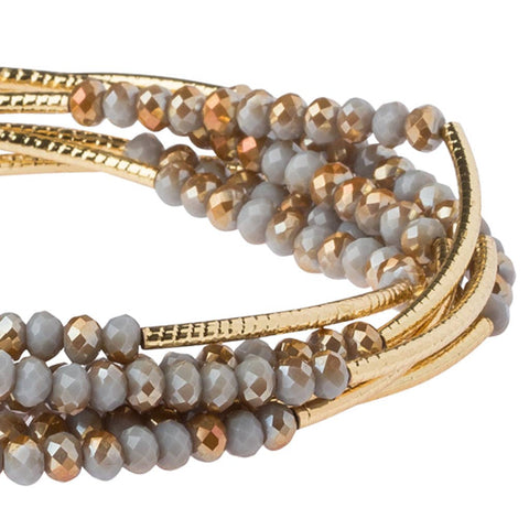 Scout Curated Wears - Scout Wrap : silver lining/gold