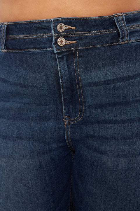 Kan Can USA - Plus Size High Rise Bootcut Jeans