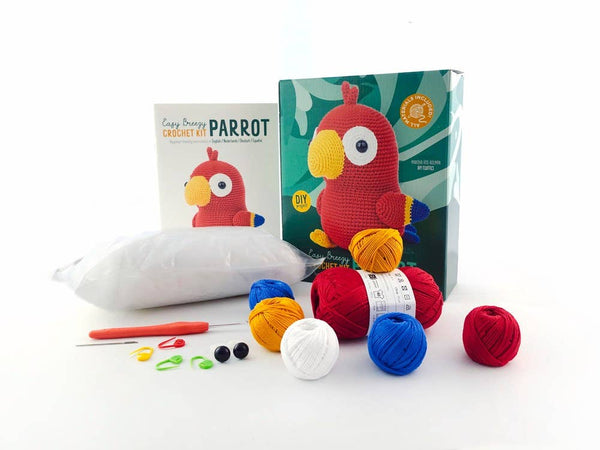 Easy Breezy Crochet Kit Parrot