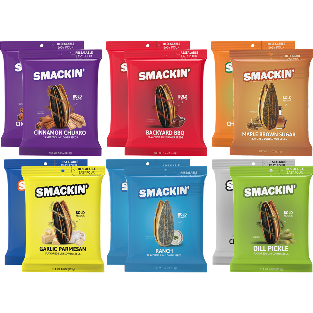 SMACKIN' Sunflower Seeds (4 oz)