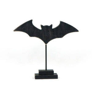 10x9x2 wood cutout on stand (BAT) HALLOWEEN Decor