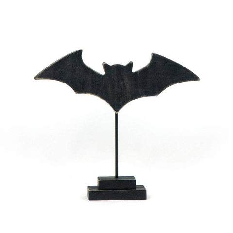 10x9x2 wood cutout on stand (BAT) HALLOWEEN Decor