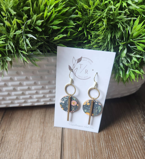 Mini-Jude| Genuine leather earrings New colors