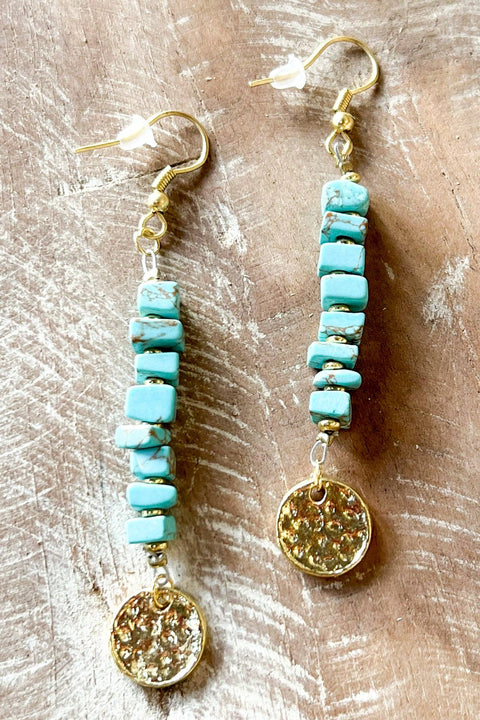 Daphne Earrings in Turquoise