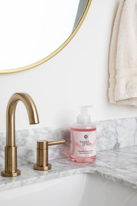 Bridgewater Candle Company - Sweet Grace Foaming Hand Soap | Housewarming Gift
