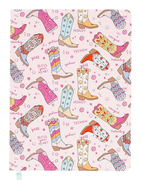 Western Cowgirl Boots Soft Flex Perfect Bound Journal