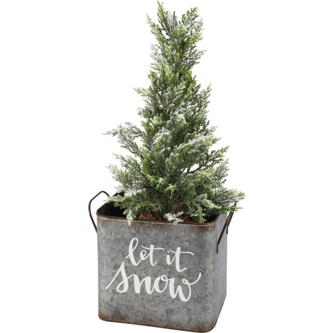Let It Snow Warm Winter Wishes Bins