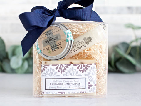 Small Spa Gift Set, Soaps and Balms 
