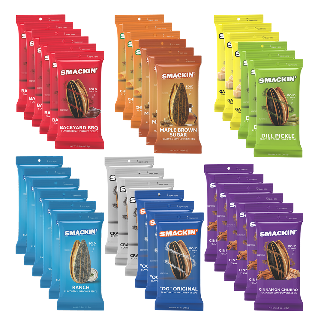 SMACKIN' Sunflower Seeds (1.5 oz)