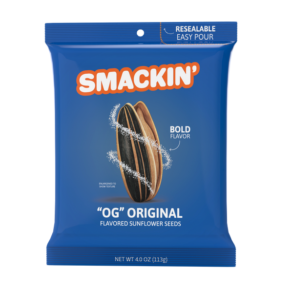 SMACKIN' Sunflower Seeds (4 oz)