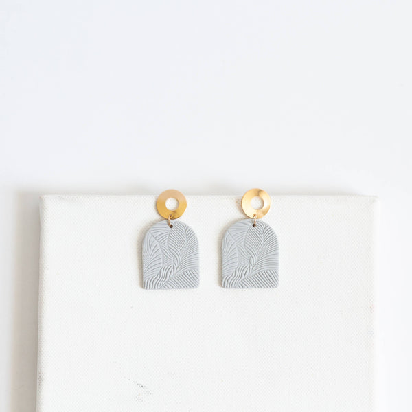 Madison Earring - Gray