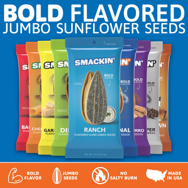 SMACKIN' Sunflower Seeds (4 oz)