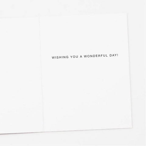 Hooray Three Cakes Birthday Card
