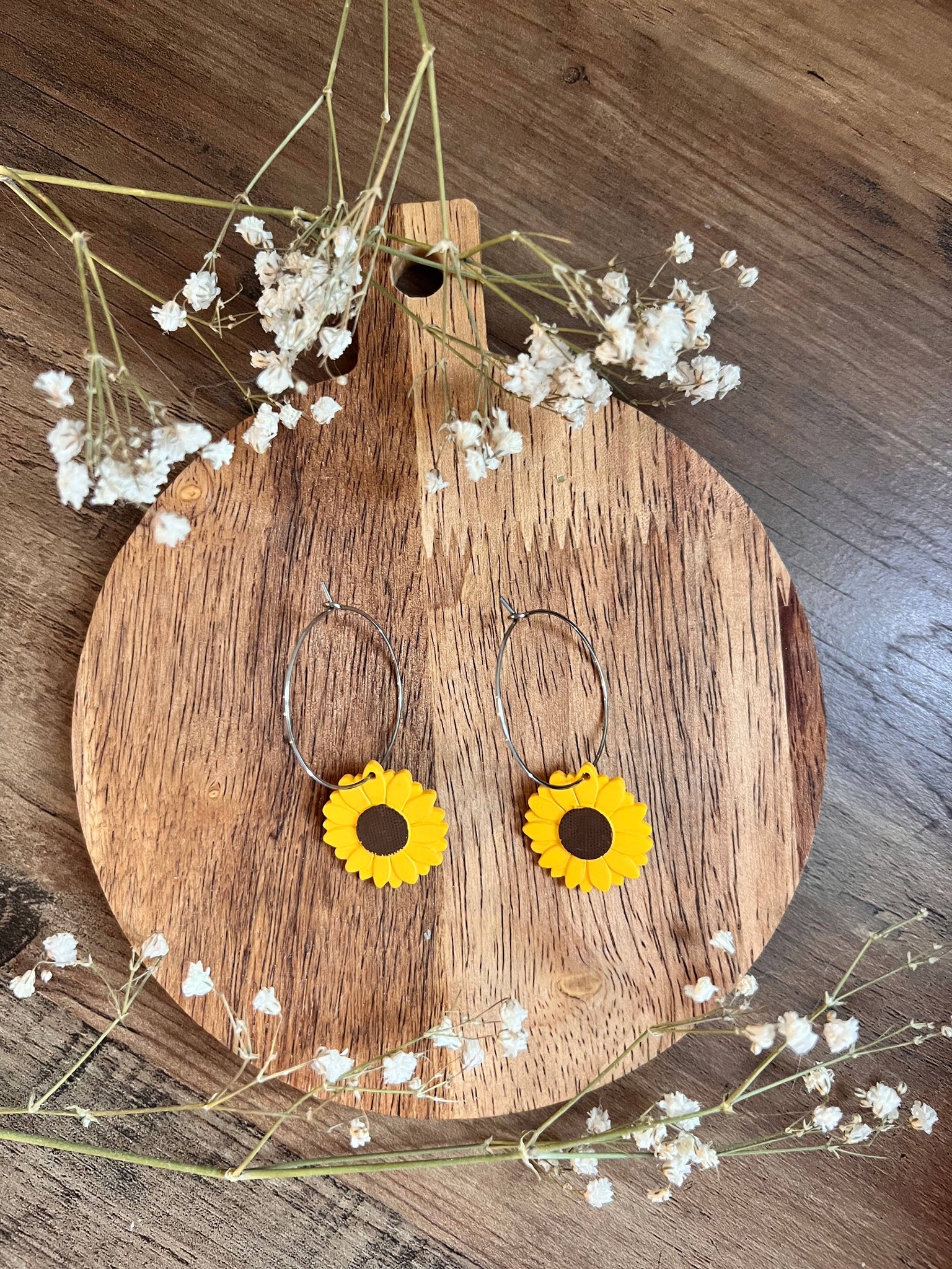 Sunflower Earrings