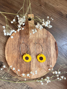 Sunflower Earrings