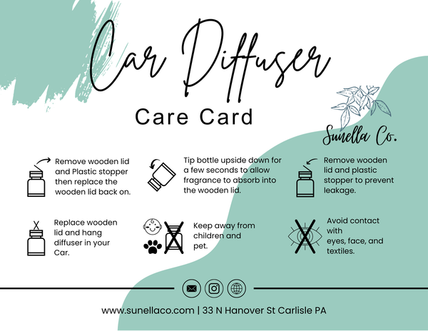 Car Diffusers Air Freshener