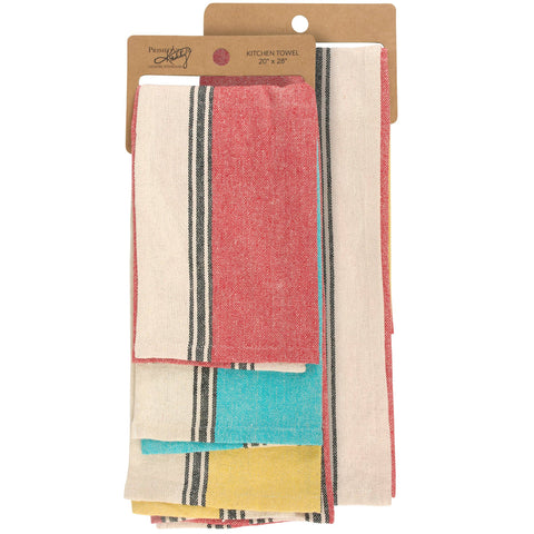 Color Bloc Kitchen Towel Set