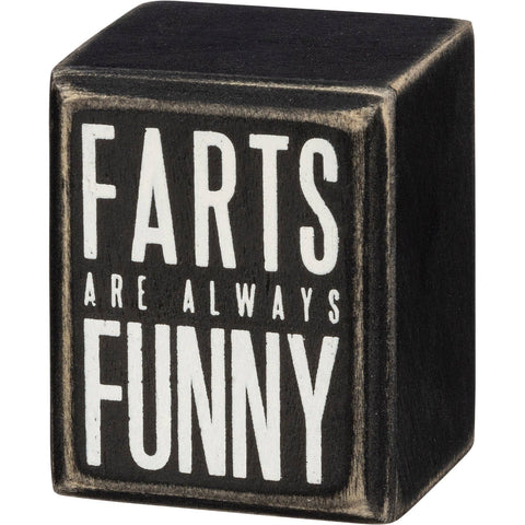 Always Funny Box Sign