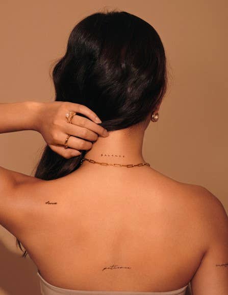 Statement Temporary Tattoo Pack