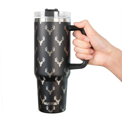 Deer All Over Tumbler
