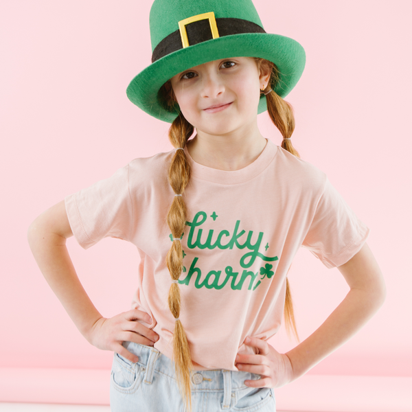 Lucky Charm St. Patricks Day Toddler and Youth Shirt