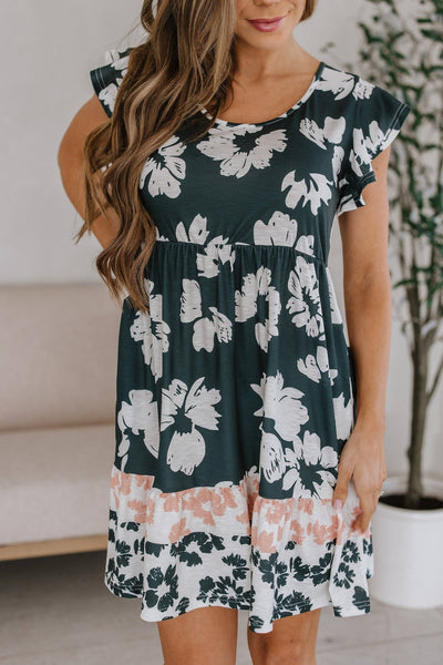 Bethie Floral Print Dress