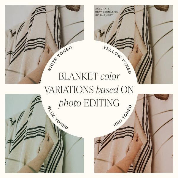 Sweet Water Decor - Henley Turkish Cotton Throw Blanket - Home Decor & Gifts