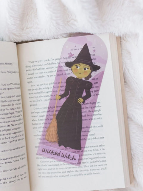 Wicked Witch Transparent Bookmark