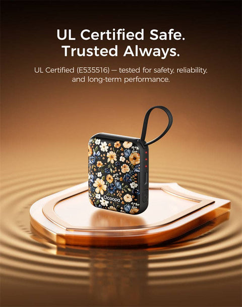 Floral Rechargeable Hand Warmer