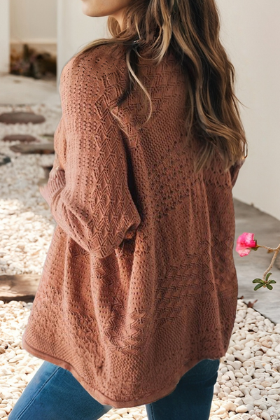 Big Dreams Crochet Cardigan