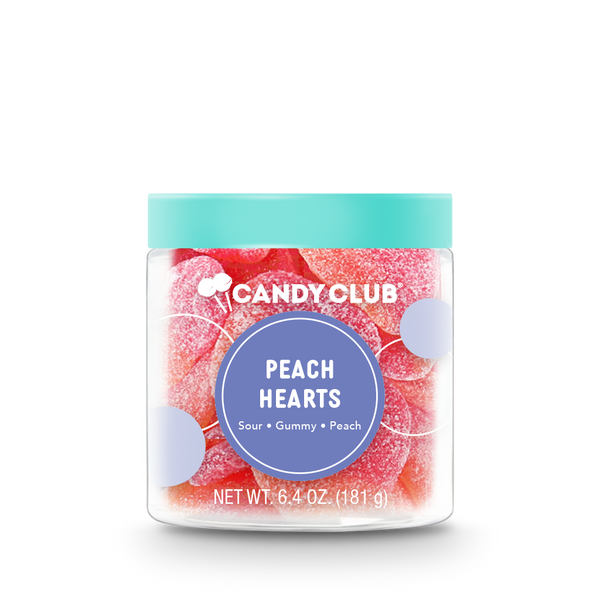 Candy Club - Peach Heart Gummies