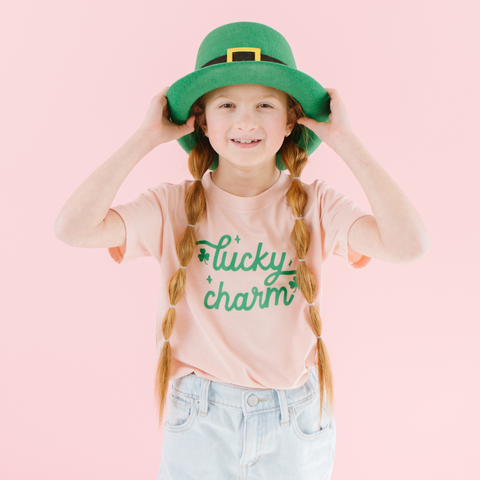 Lucky Charm St. Patricks Day Toddler and Youth Shirt