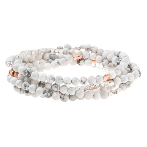 Scout Curated Wears - Stone Wrap: Howlite - Stone of Harmony
