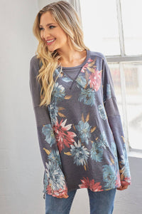 Falling for Floral Pullover