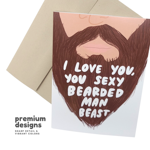 Sexy Bearded Man