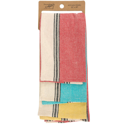 Color Bloc Kitchen Towel Set