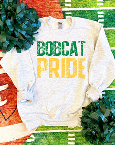 Grungy Bobcat Pride YOUTH Sweatshirt