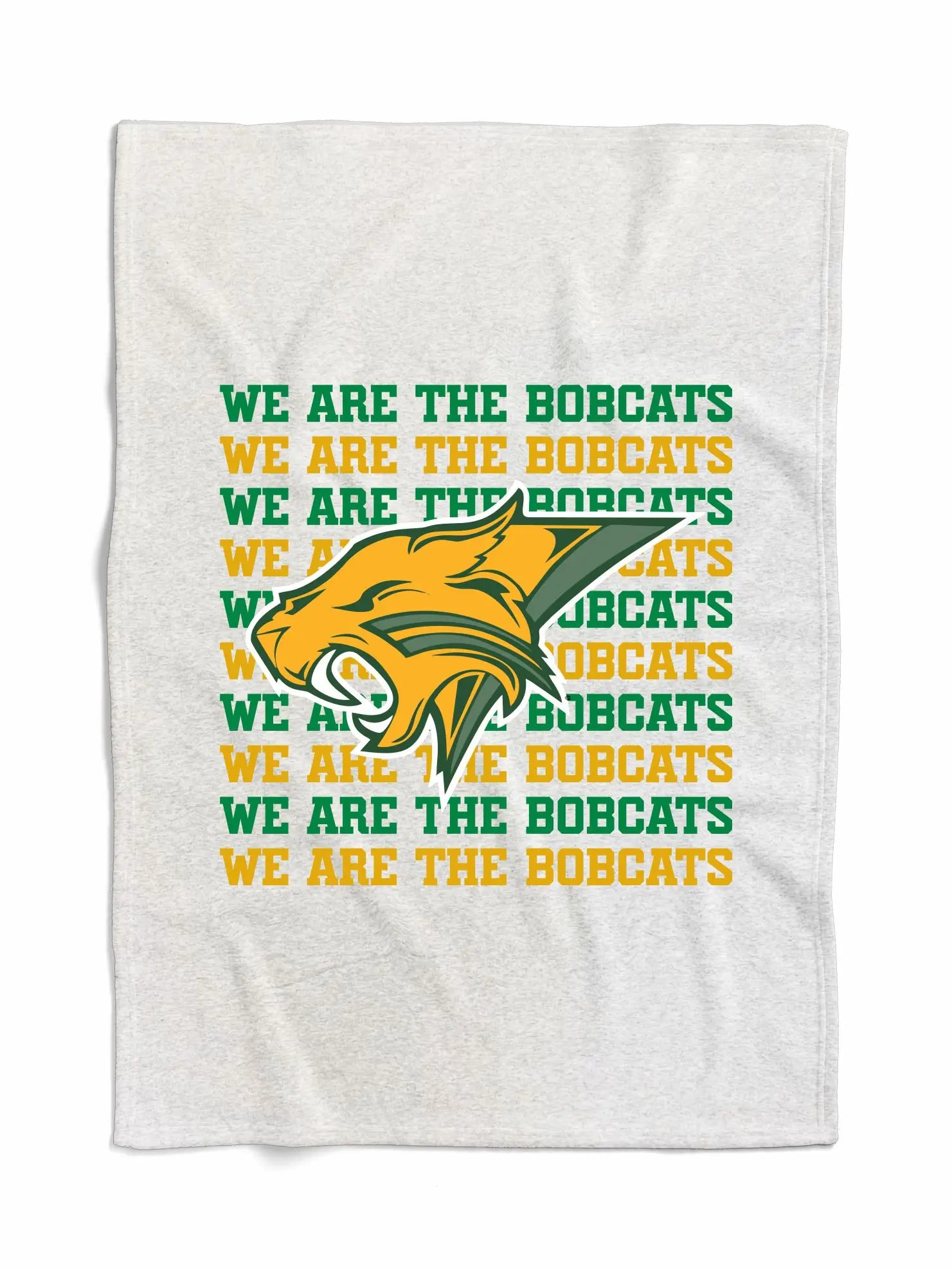 We are Bobcats Sweatshirt Blanket