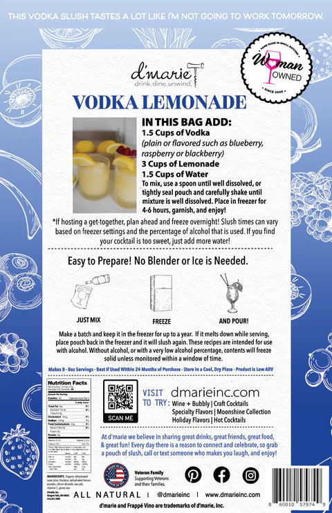 Ready-To-Freeze Cocktails